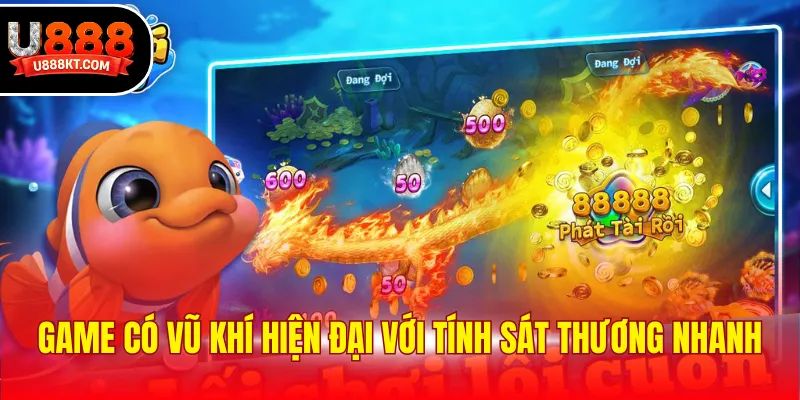 Game có vũ khí hiện đại với tính sát thương nhanh